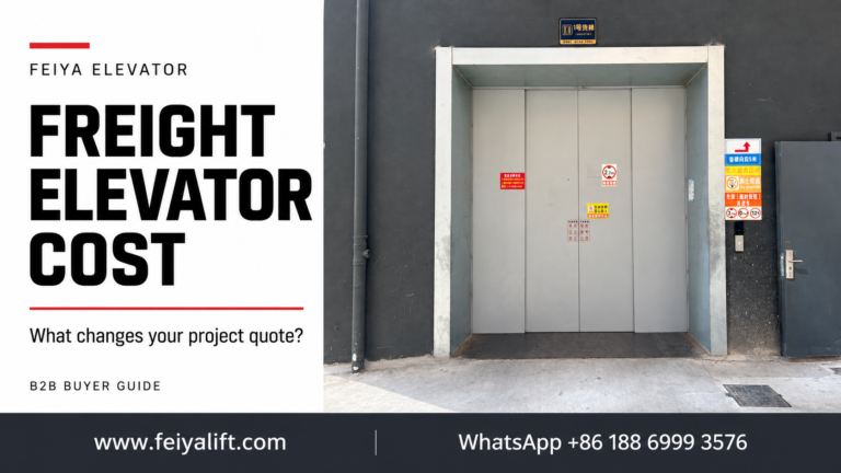Freight Elevator Cost: What Changes Your Project Quote?