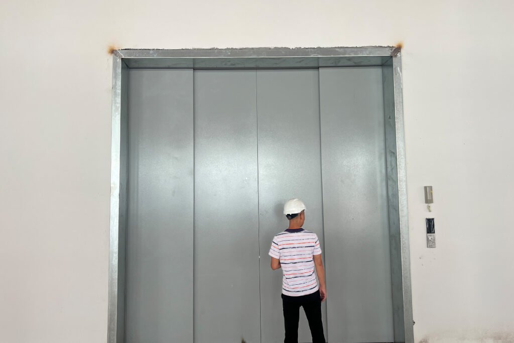 FEIYA 5-ton freight elevator project for multiple factory buildings in Jinhua, China