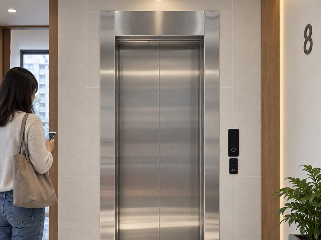 FEIYA machine-room-less passenger elevator with gearless traction configuration