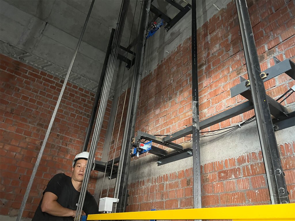 FEIYA passenger elevator inspection and testing during production