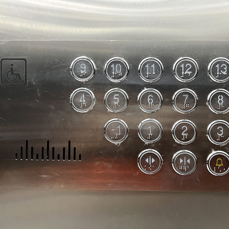 FEIYA passenger elevator with low-position control buttons for improved accessibility